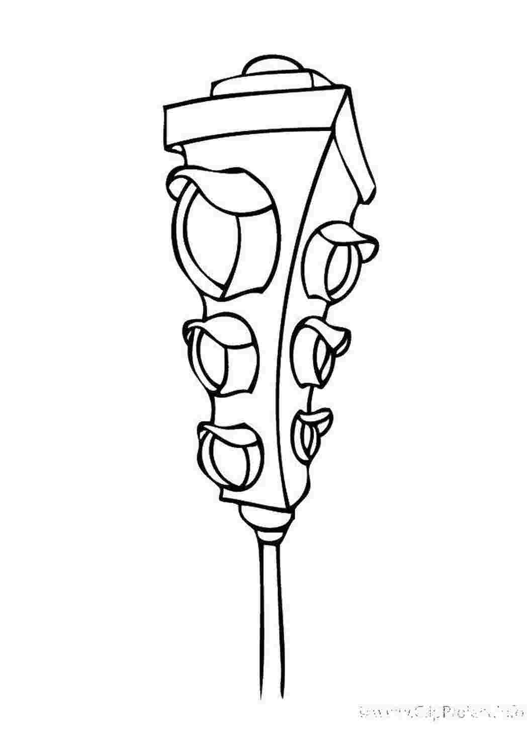 Раскраска Двойной светофор