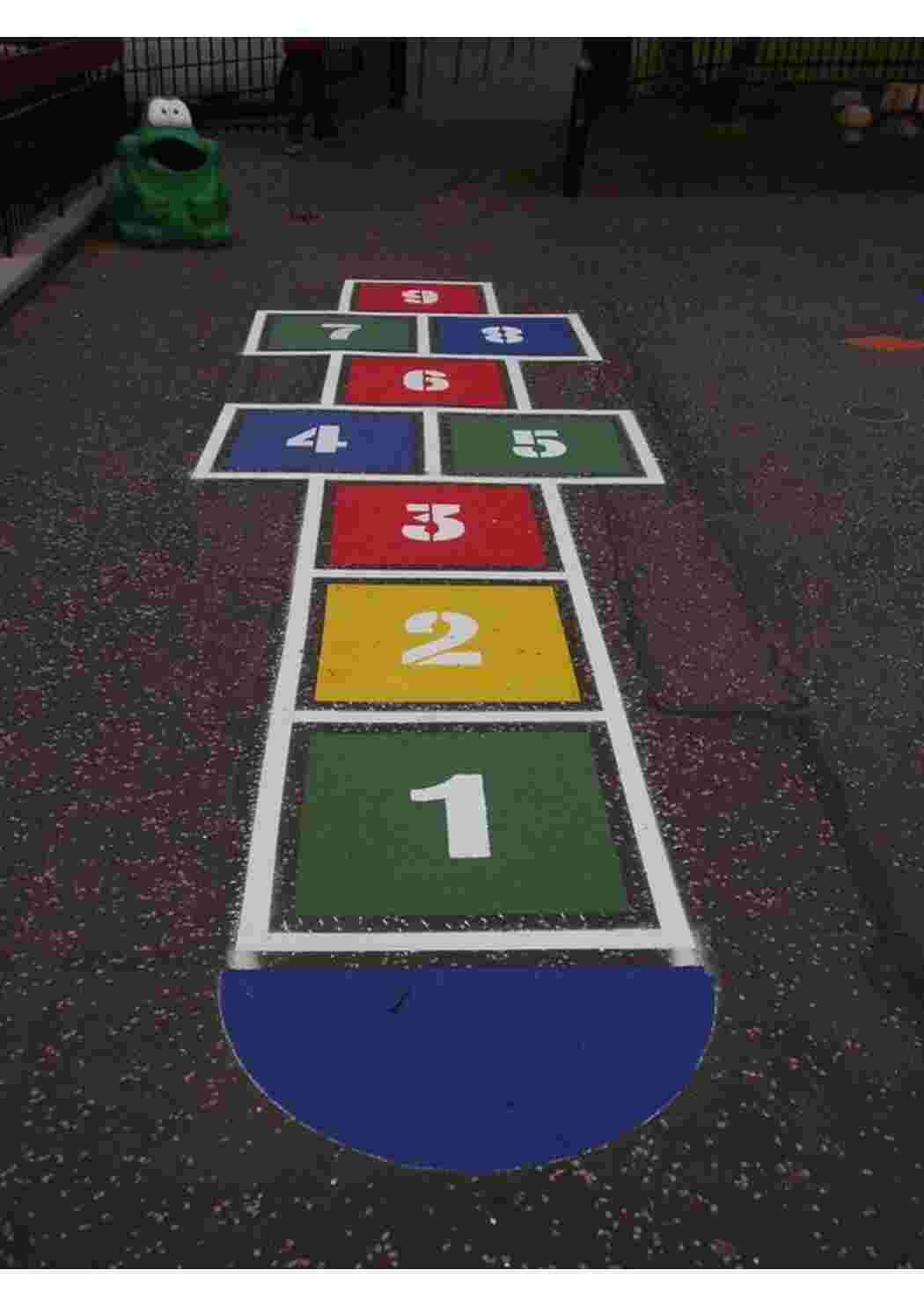 Раскраска Идеи для оформления детской площадки летом