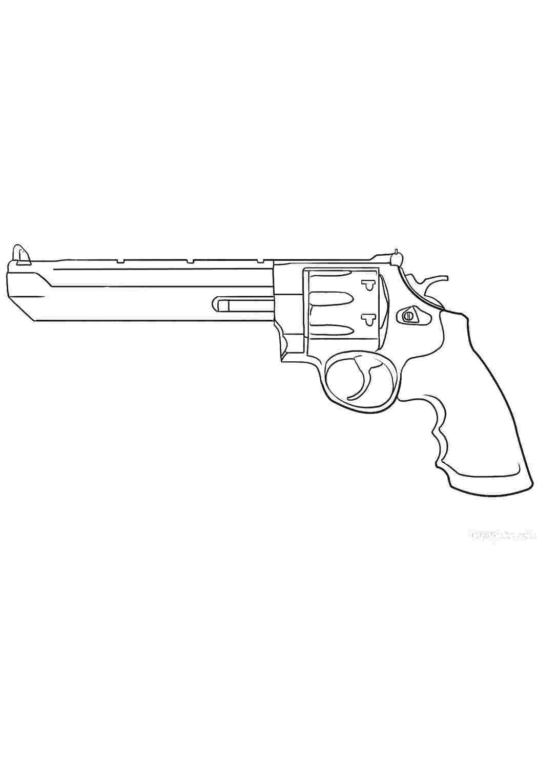 Раскраска Оружие
