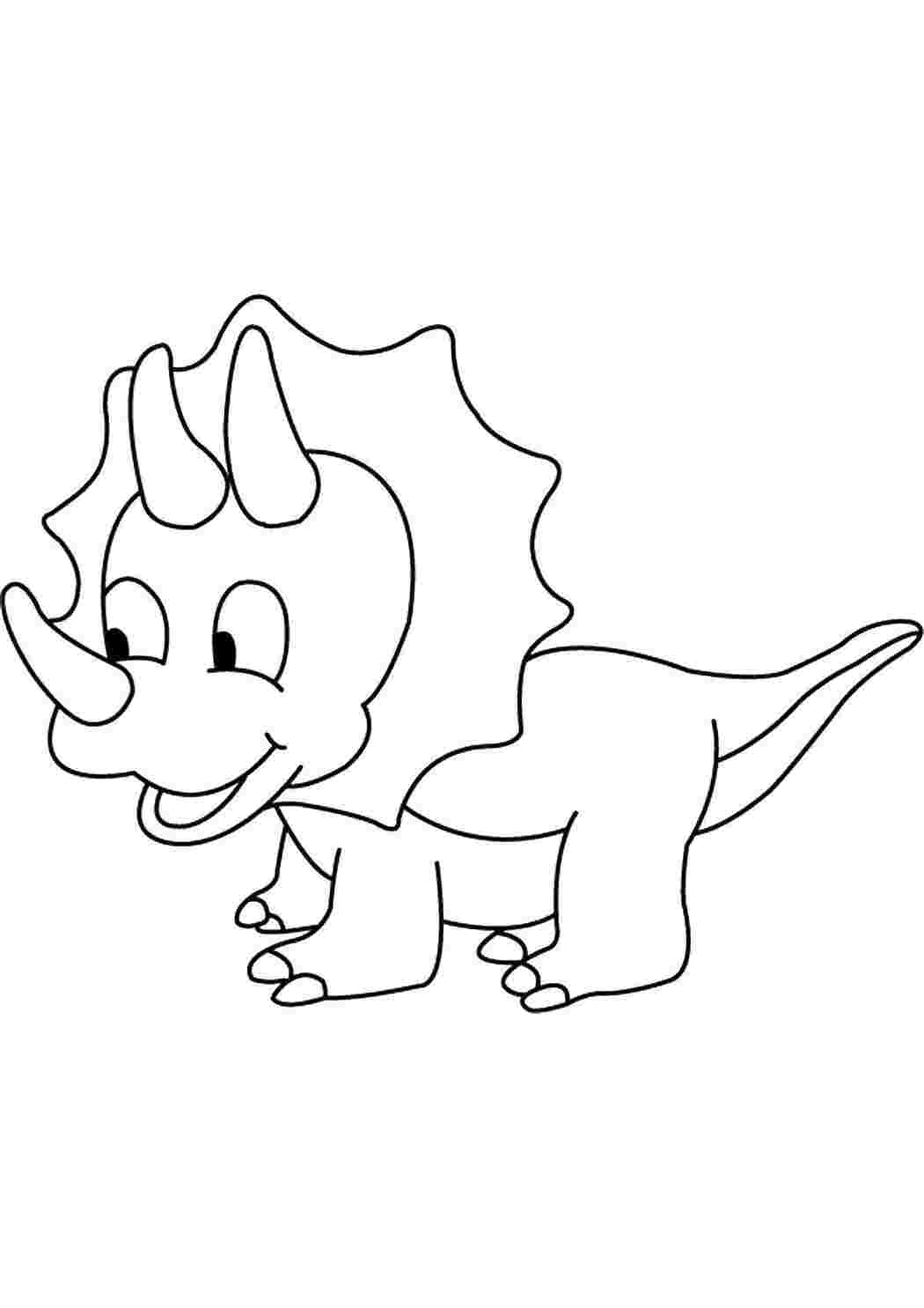 Раскраска Динозавр