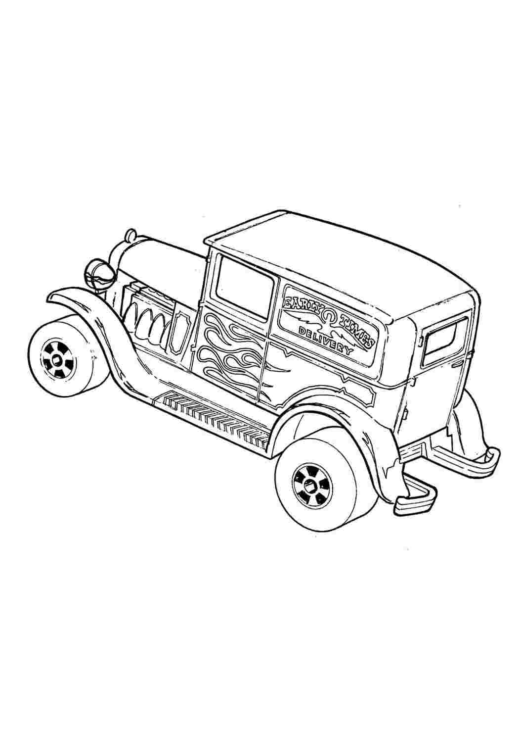 Раскраска Раскраски Хот Вилс