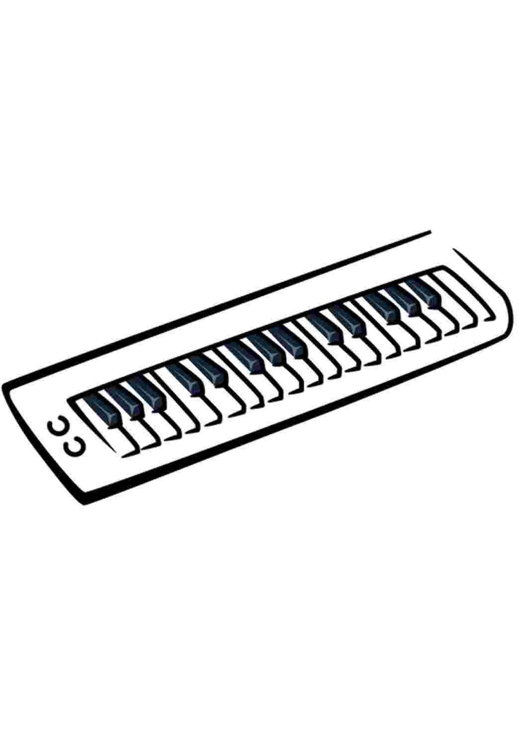 Раскраска Синтезатор