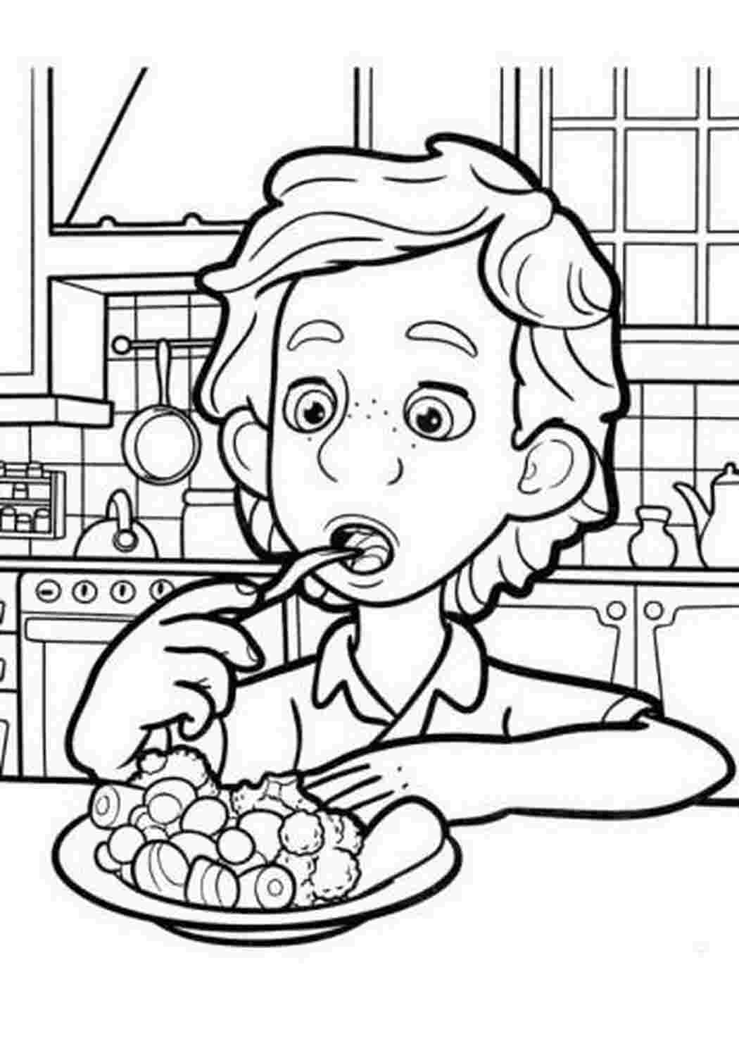 Раскраска Раскраски фиксики20