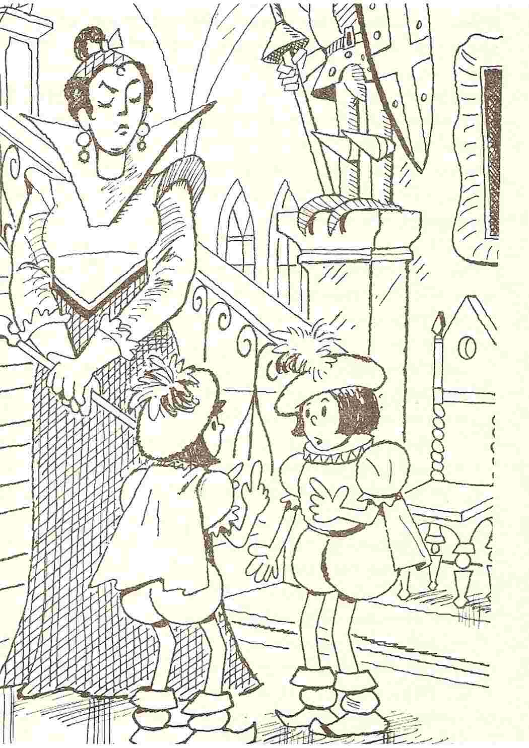 Раскраска Сказки Сказки Губарева 