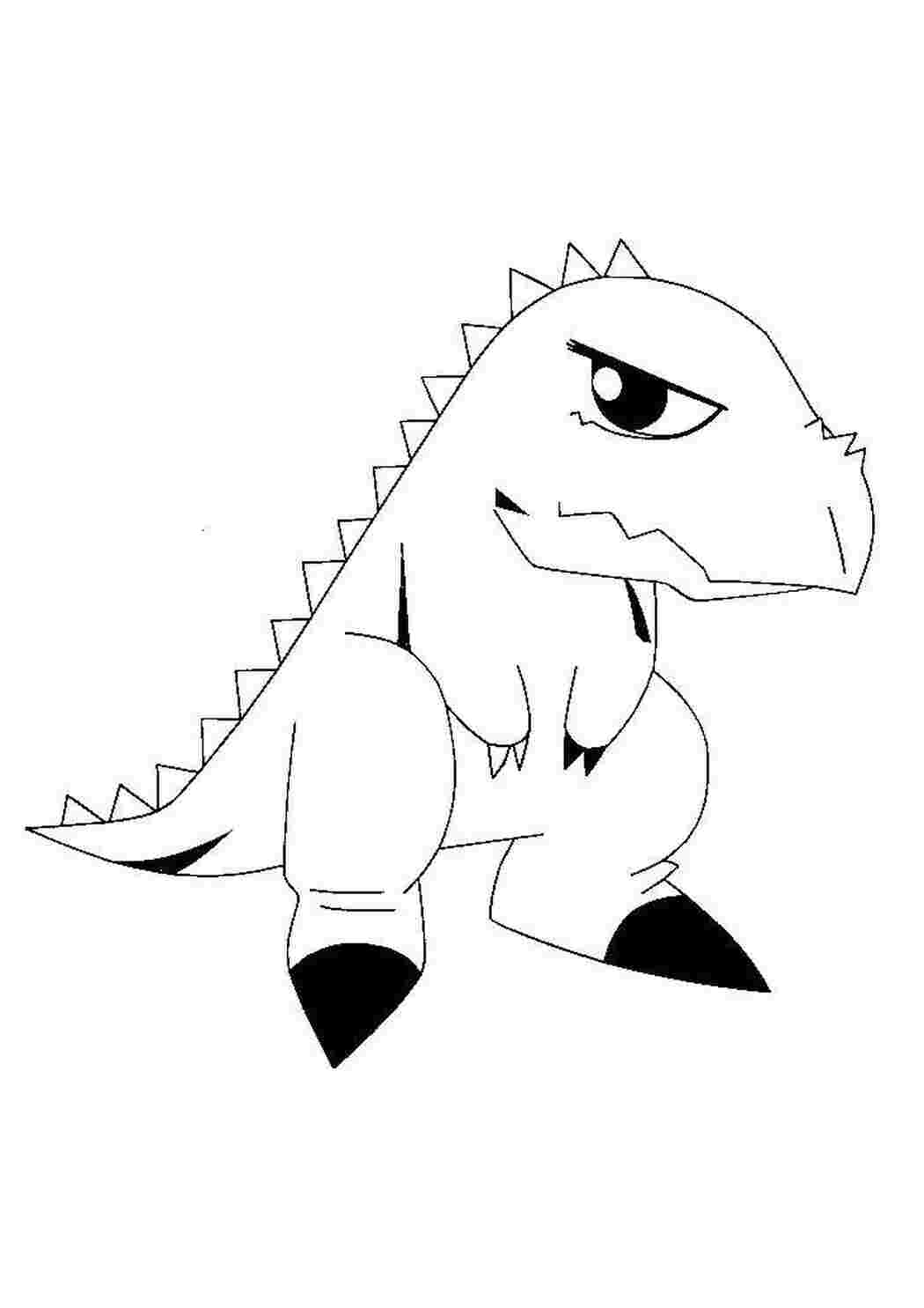 Dinosaur king coloring pages