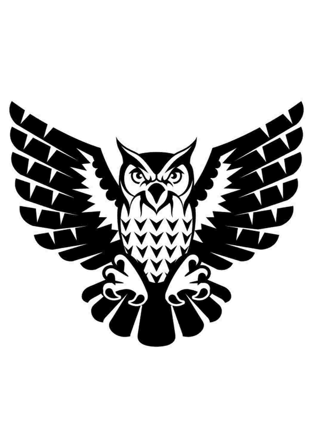 Раскраска Трафареты Трафареты Трафареты птиц 