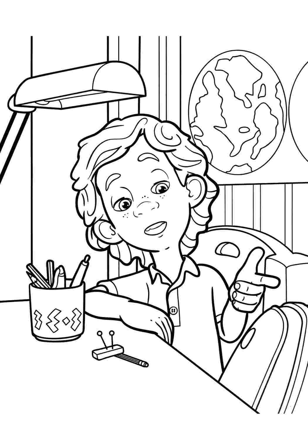 Раскраска Димдимыч