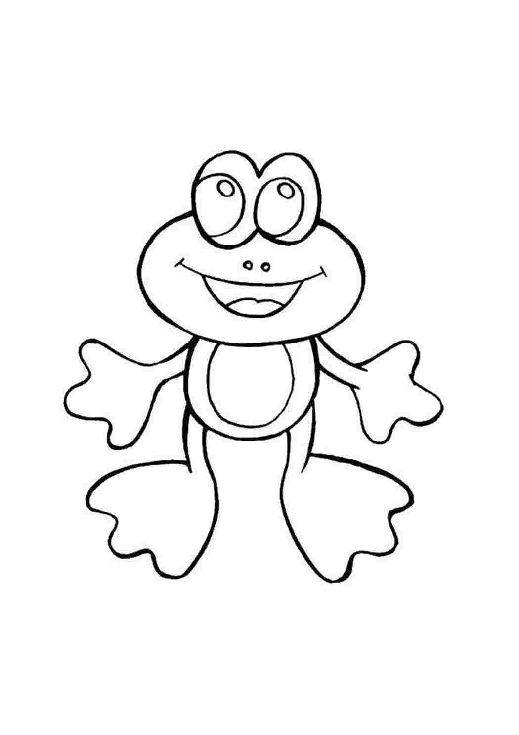 Раскраска Лягушка
