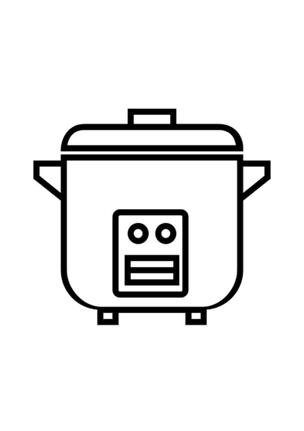 Раскраска Раскраски бытовой техники 