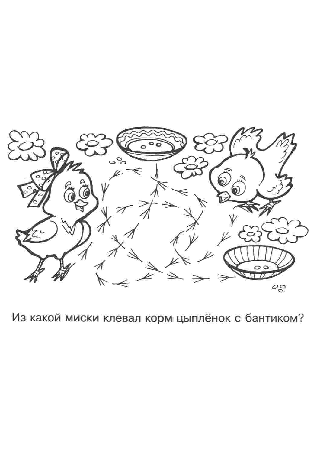 Раскраска Раскраска "Волшебные линии"