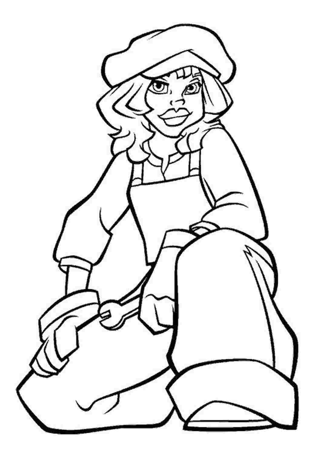 Раскраска Атлантида