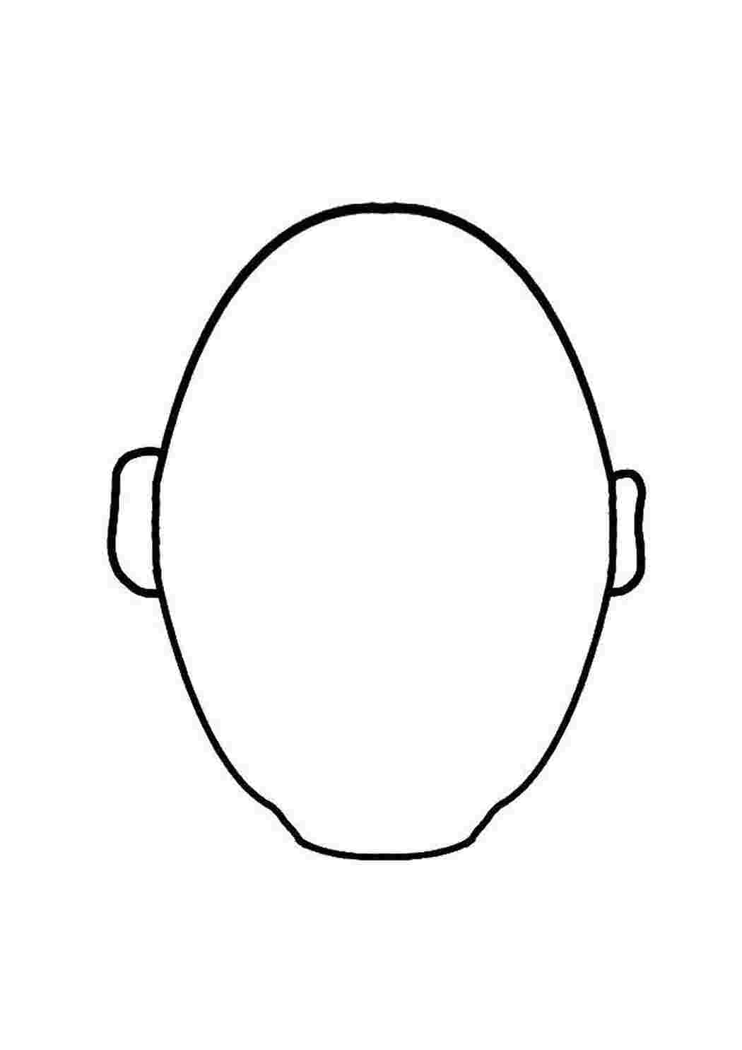 Раскраска Лицо