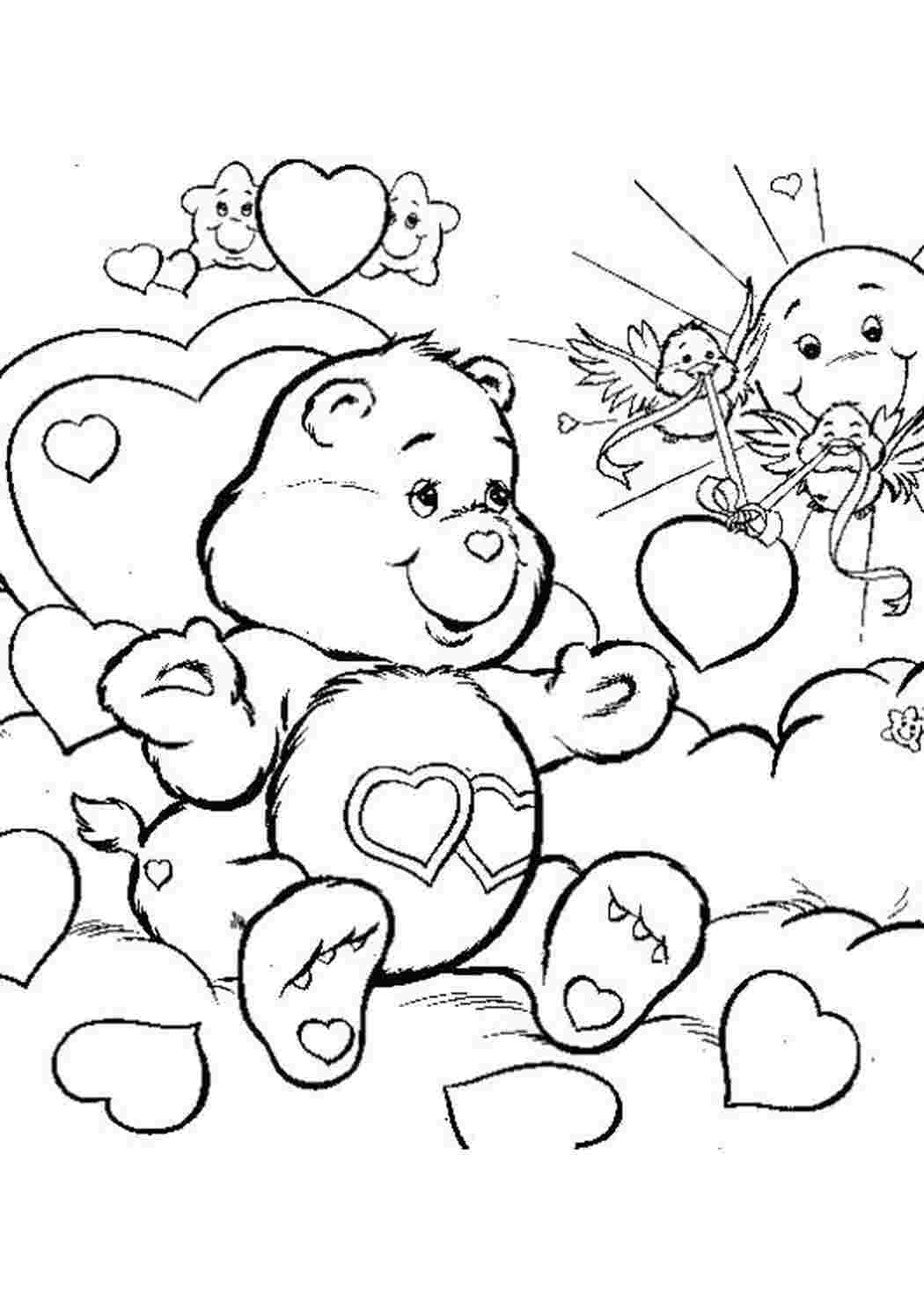 Раскраска Мишка Гамми