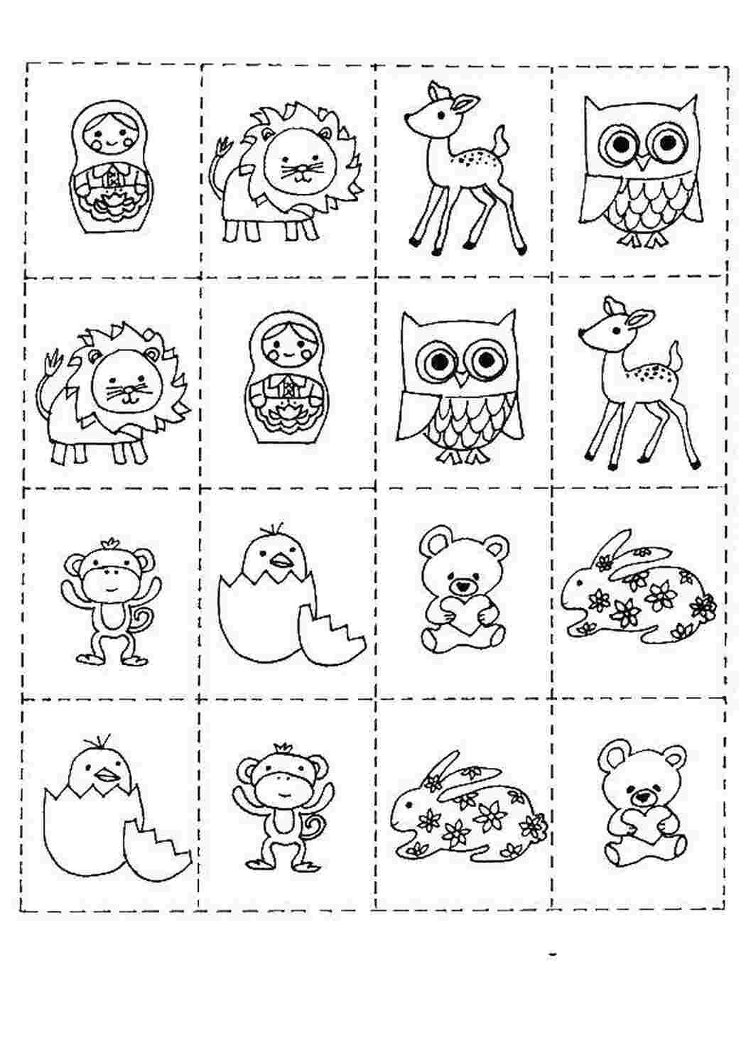 Раскраска Животные