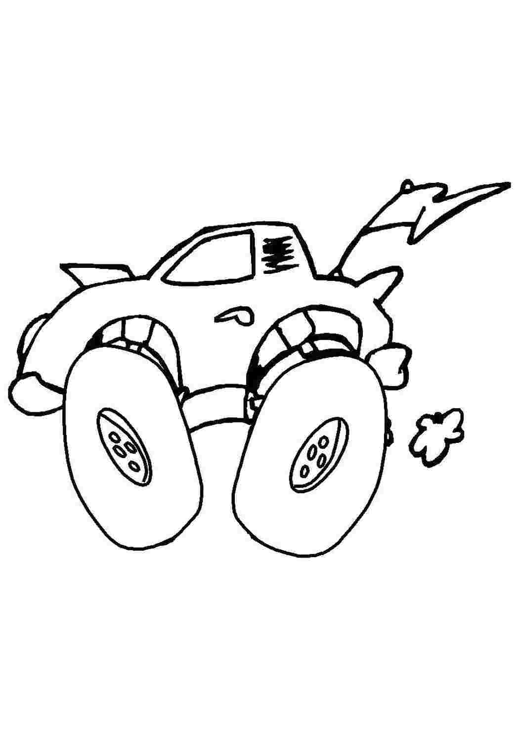 Раскраска Внедорожник