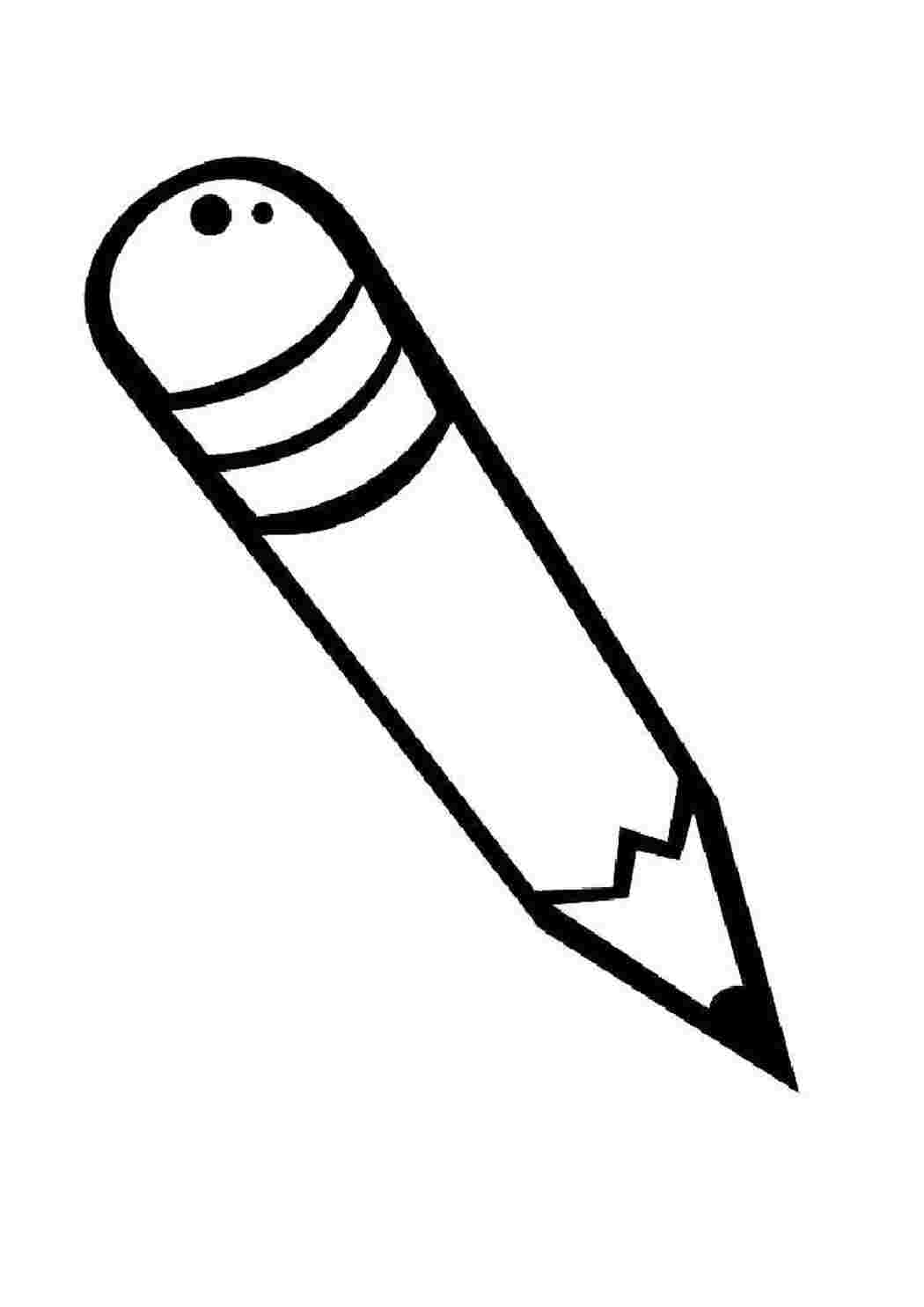 Раскраска Карандаш