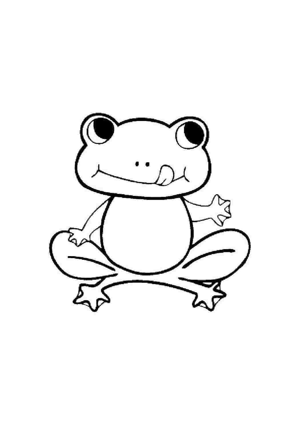 Раскраска Лягушка