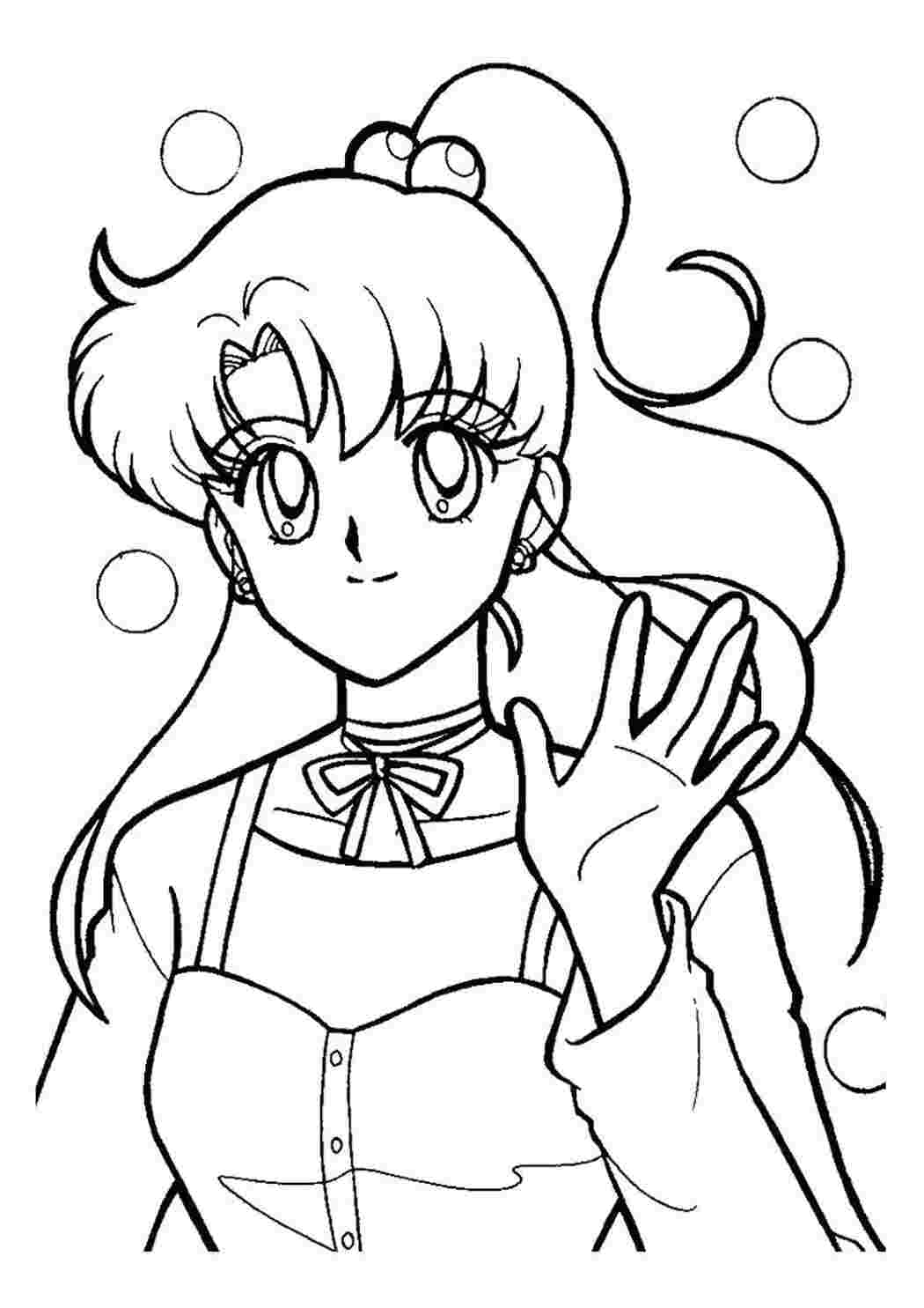 Раскраска Сейлормун