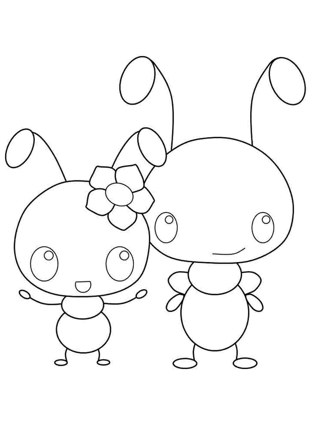 Раскраска Муравьи