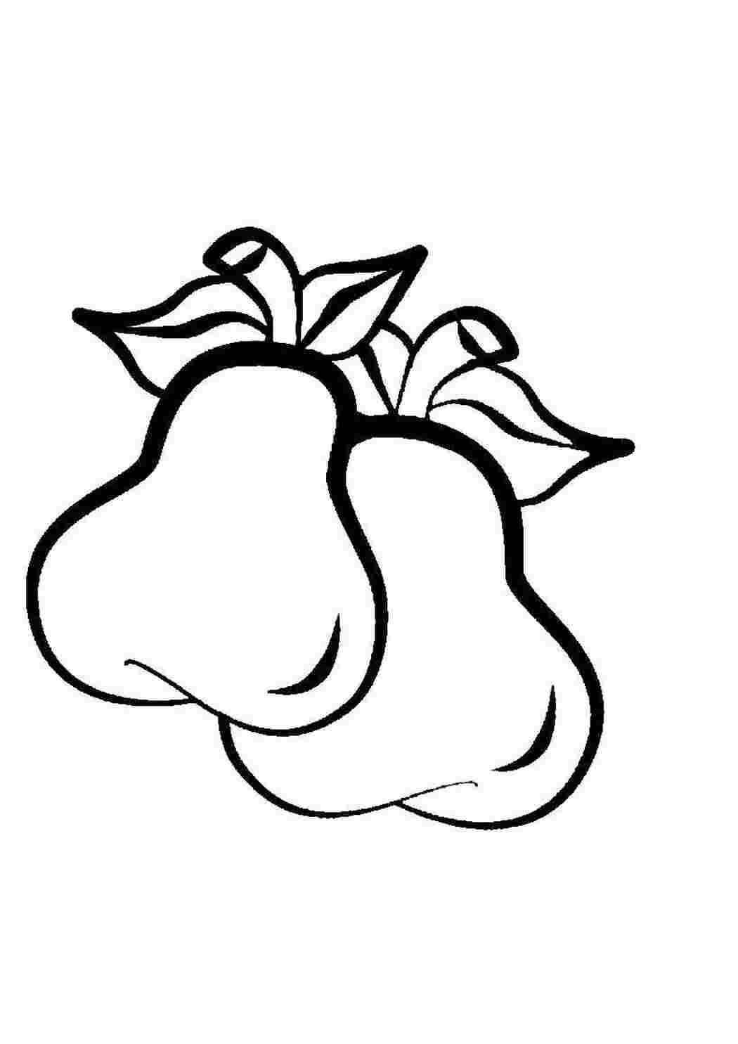 Раскраска Груши.