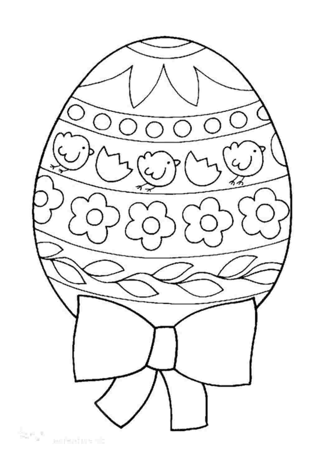 Раскраска раскраска на пасху