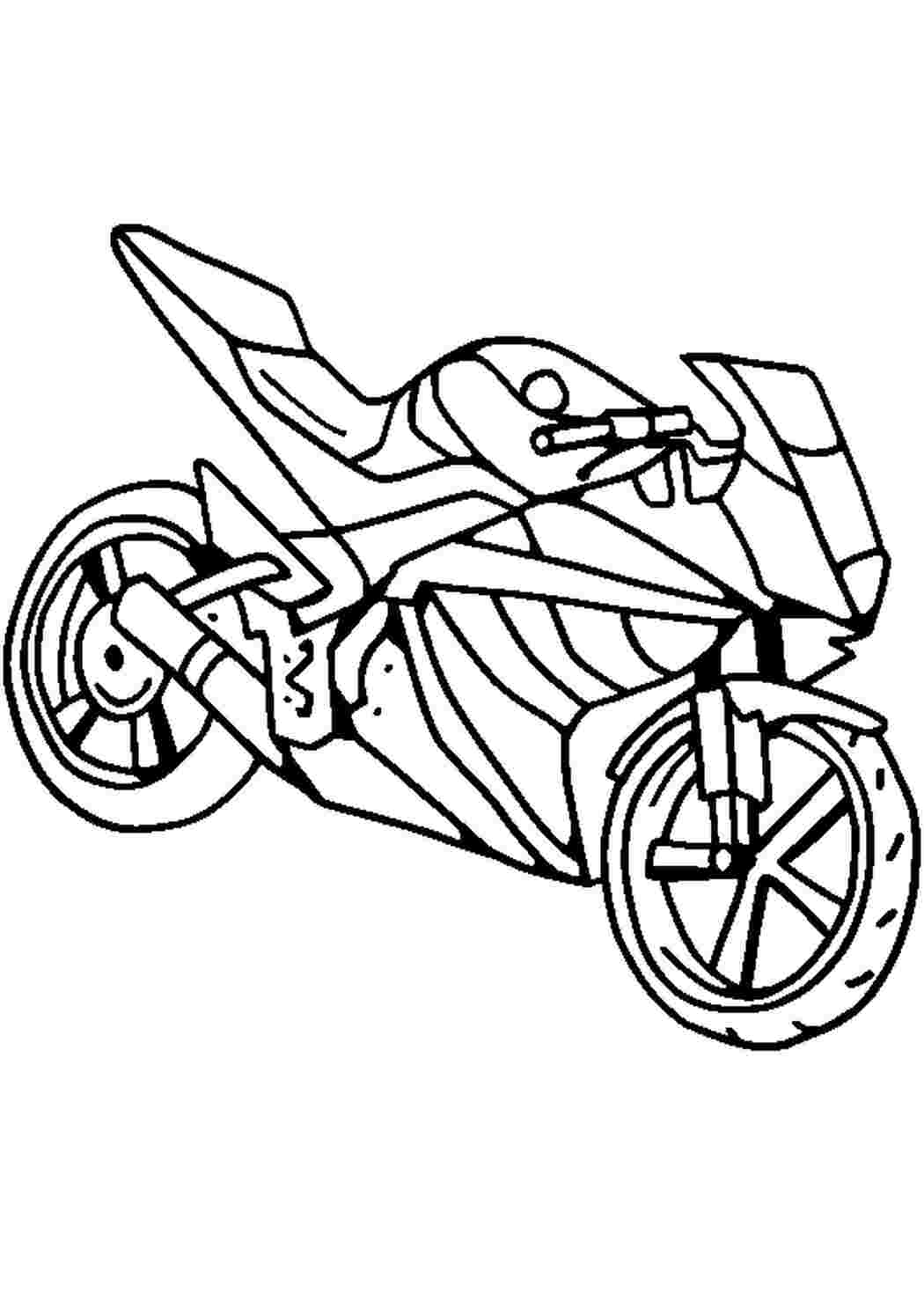 Раскраска для мальчиков мотоциклы квадроциклы