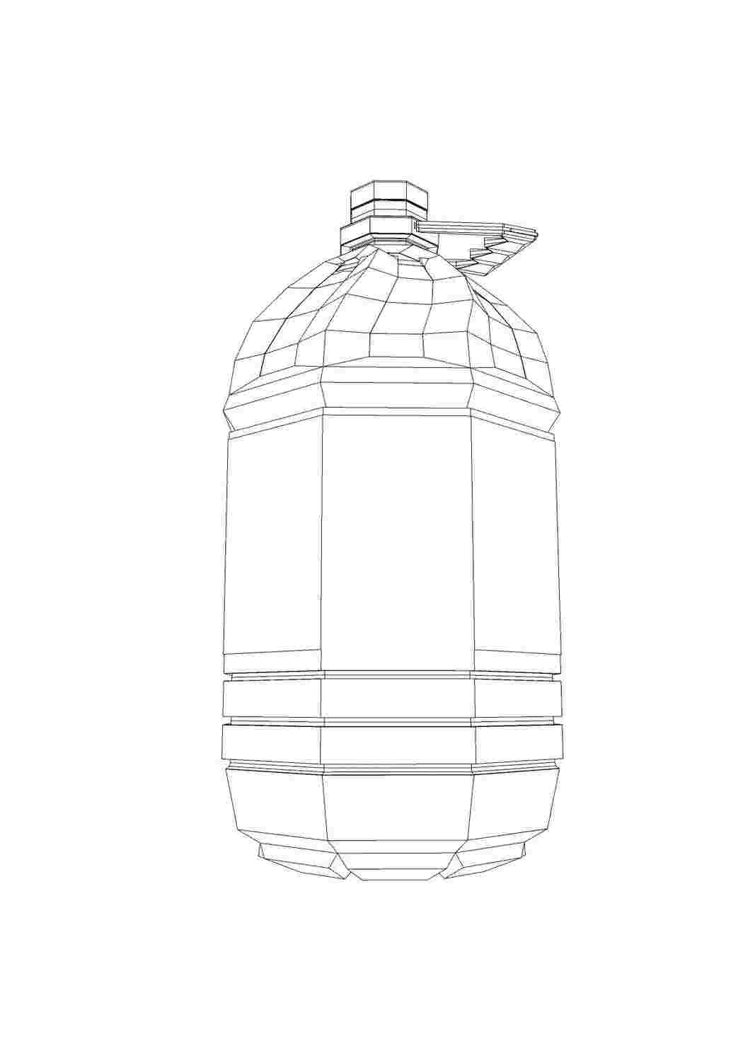 Раскраска Бутылка