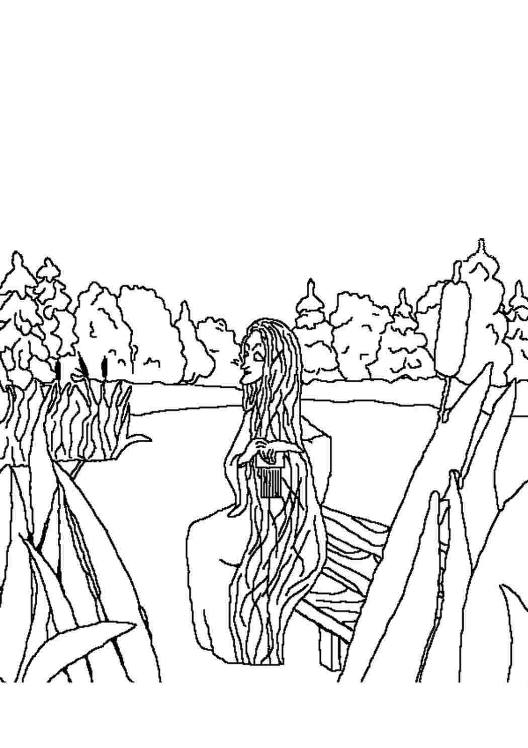 Раскраска Сказки Сказки народов мира 