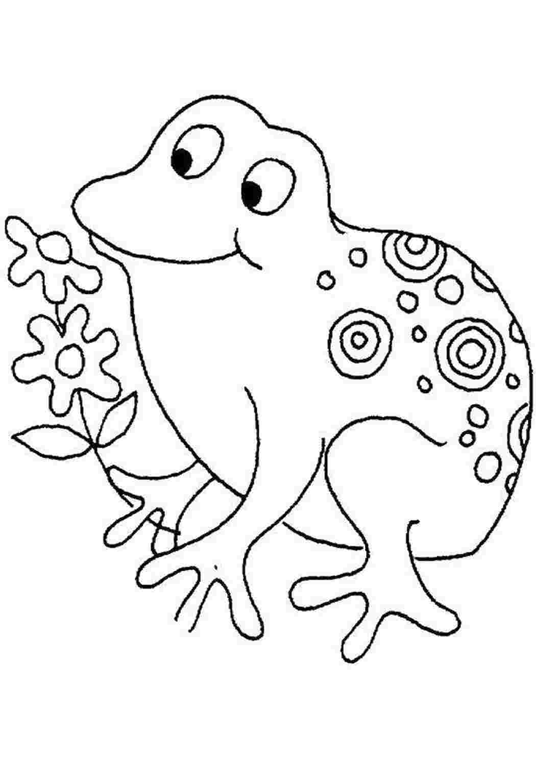 Раскраска Лягушка