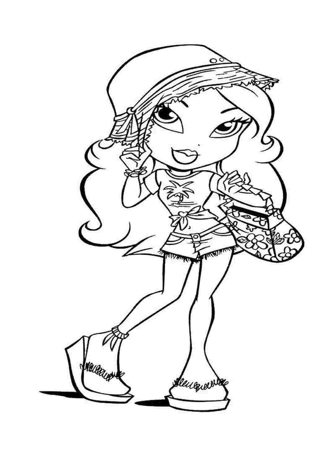 Раскраска Братц