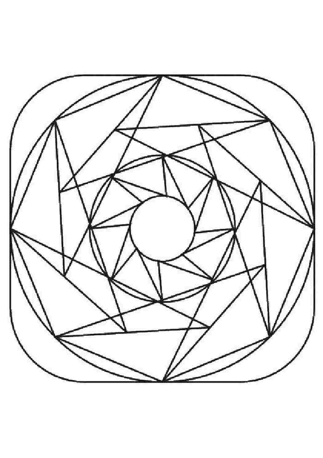 Раскраска Узоры