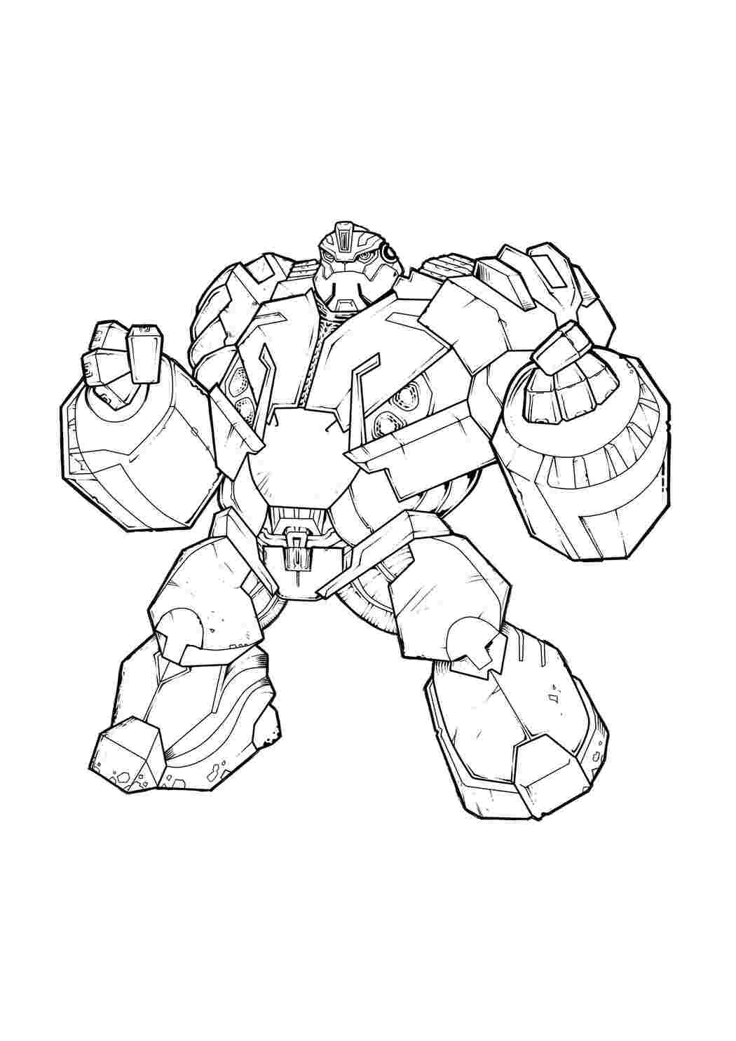 Раскраска Трансформер