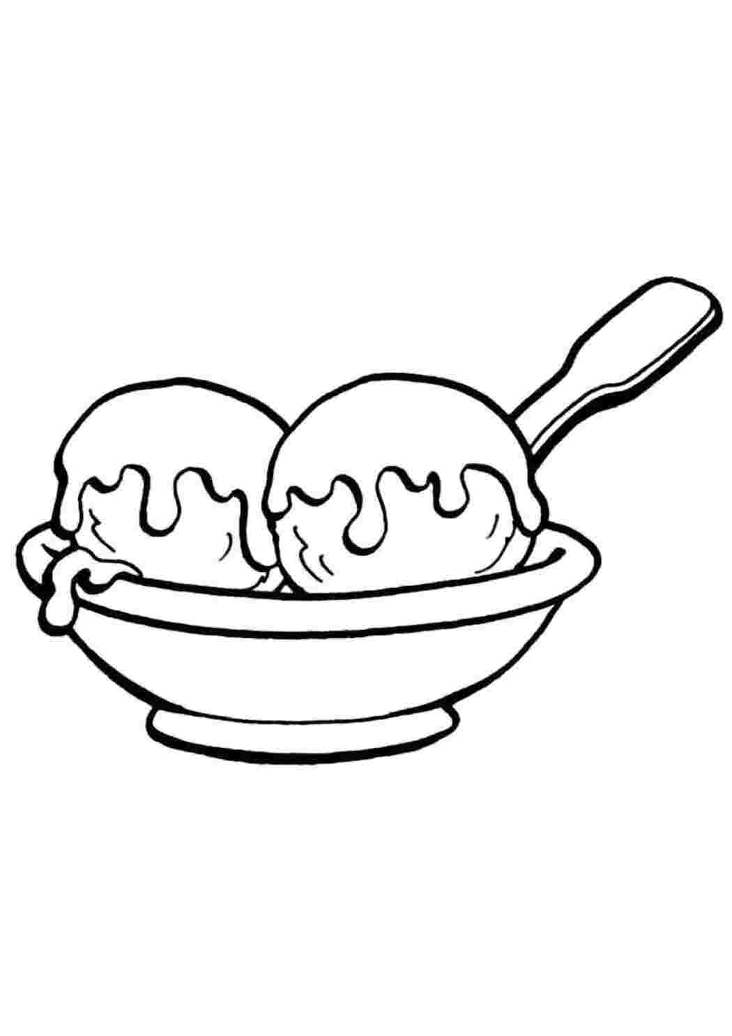 Раскраска Тарелка