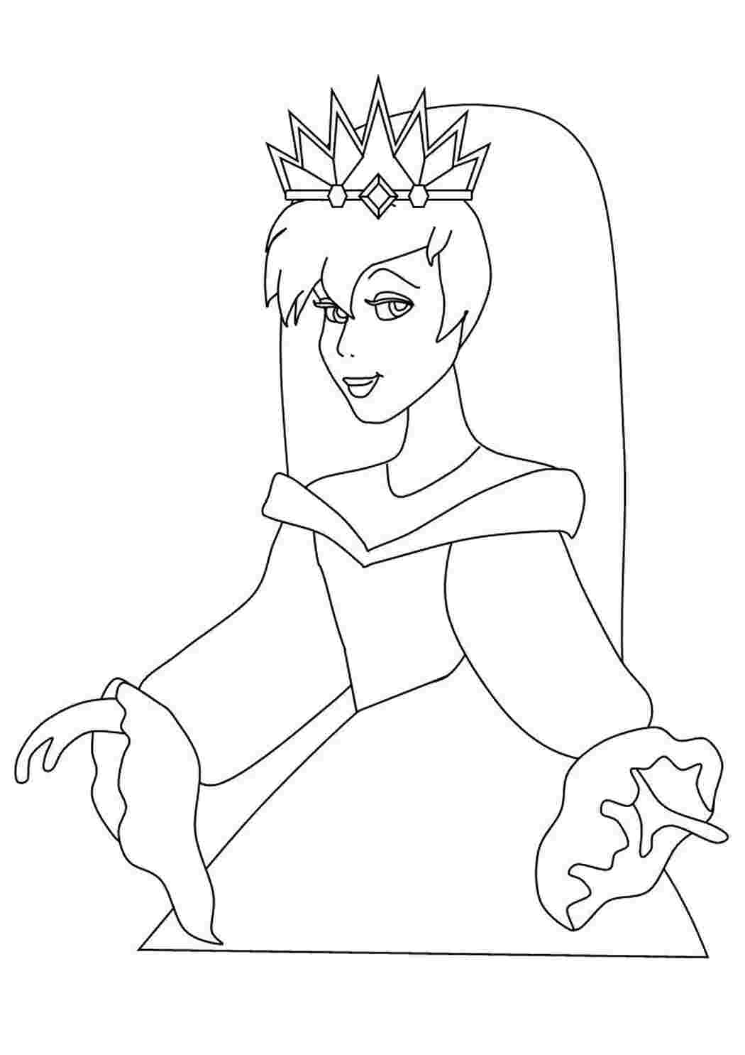 Раскраска Принцесса-невеста