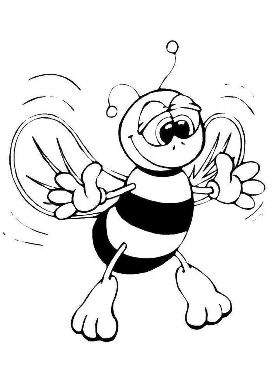 Раскраска Пчела