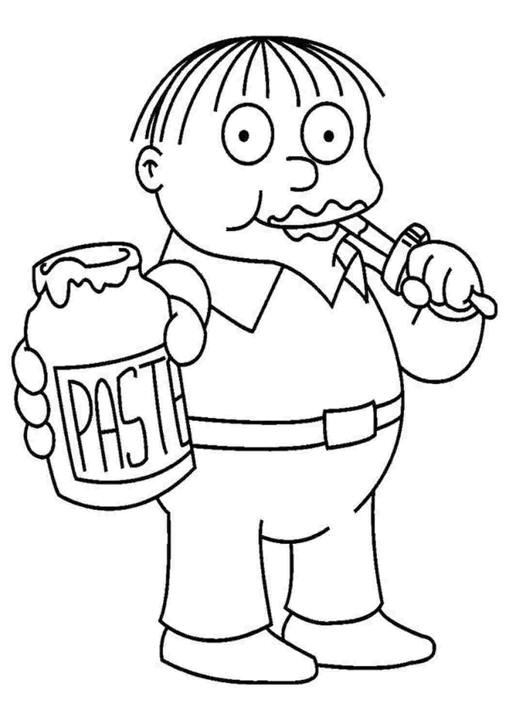 Раскраска Ральф Виггам