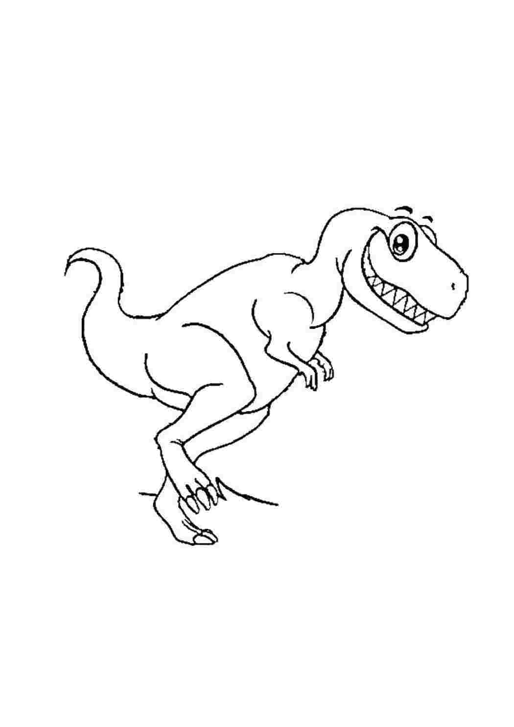 Раскраска Динозавр