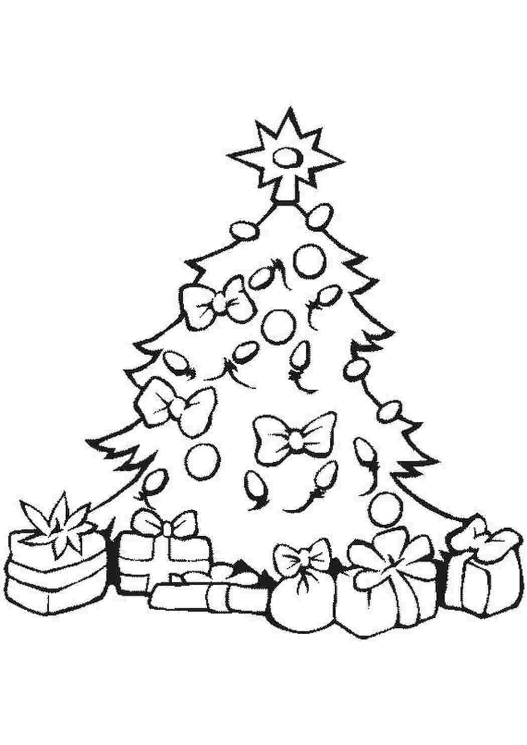 Раскраска подарочки