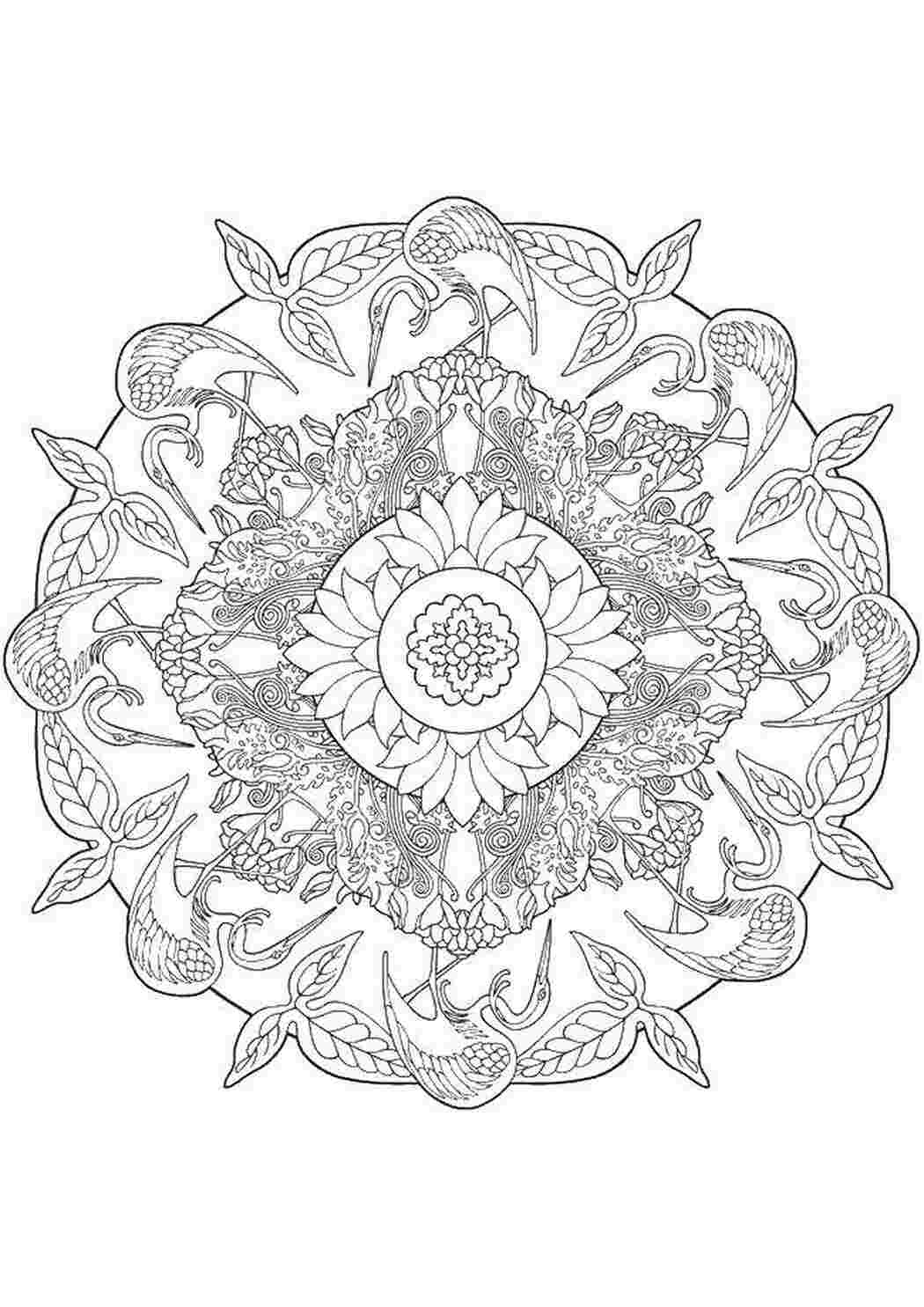 Раскраска Узоры