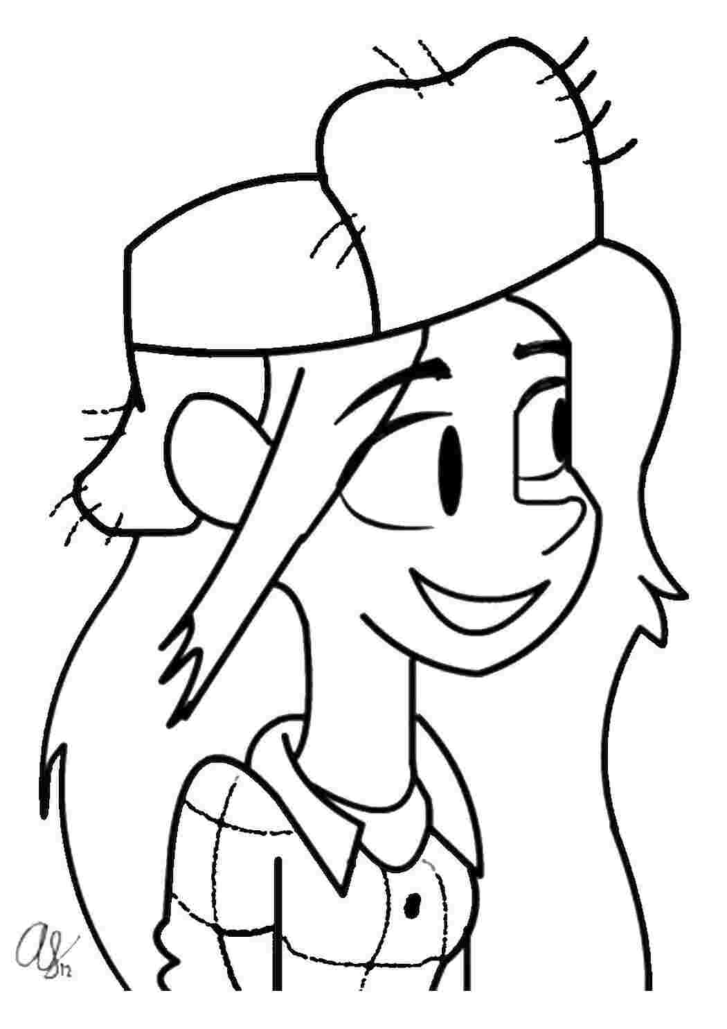 Раскраска Вэнди Кордой