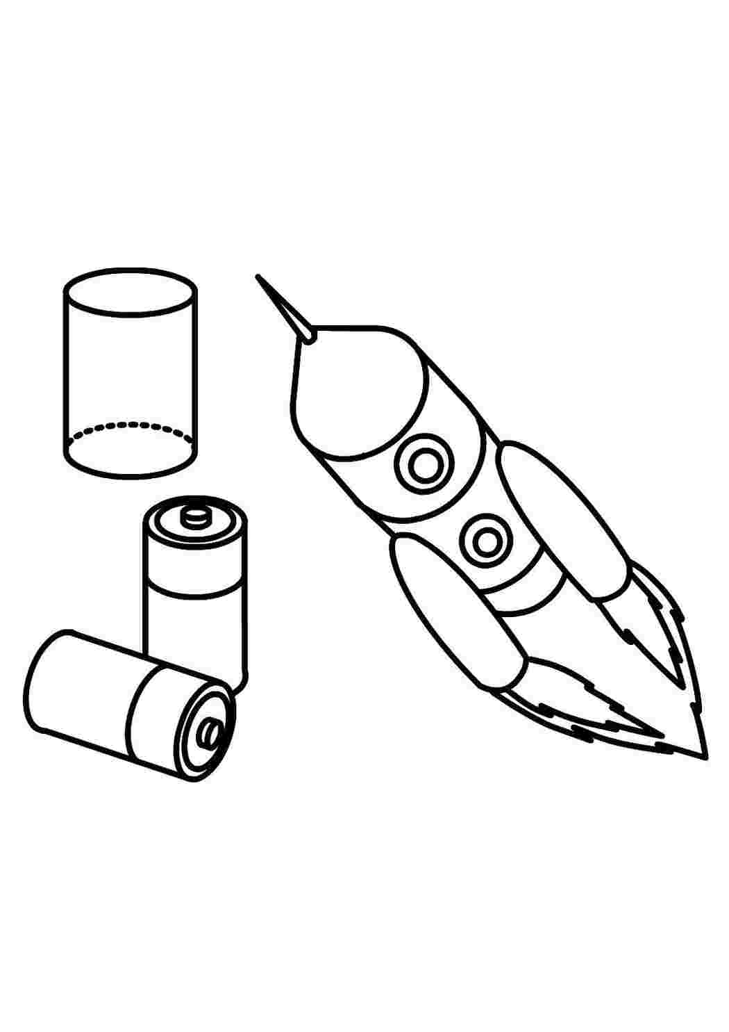 Раскраска Цилиндр