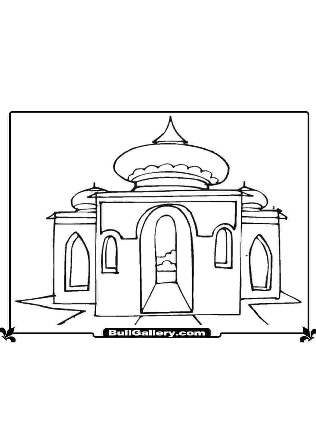 Раскраска Здание
