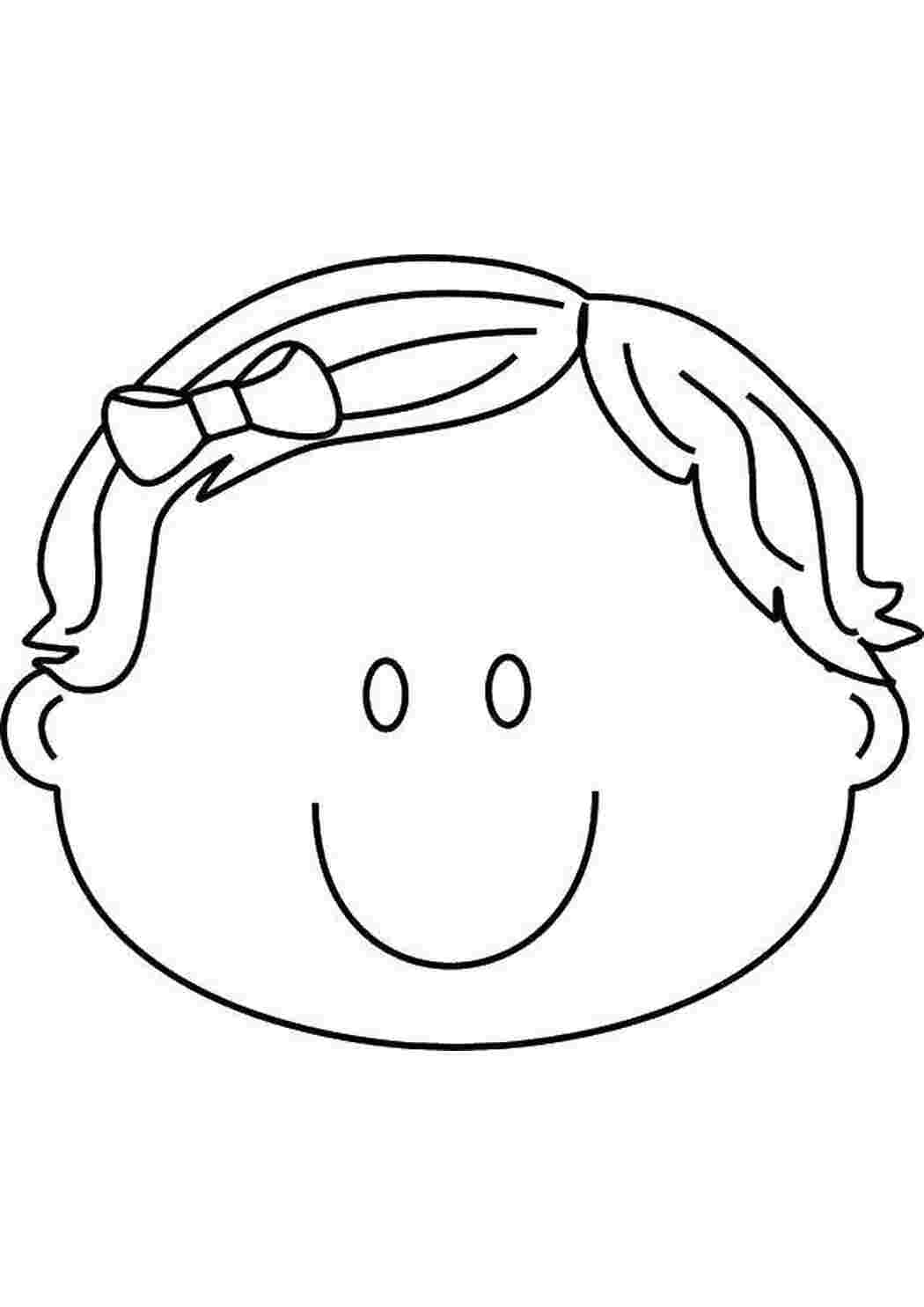 Раскраска Малышка.