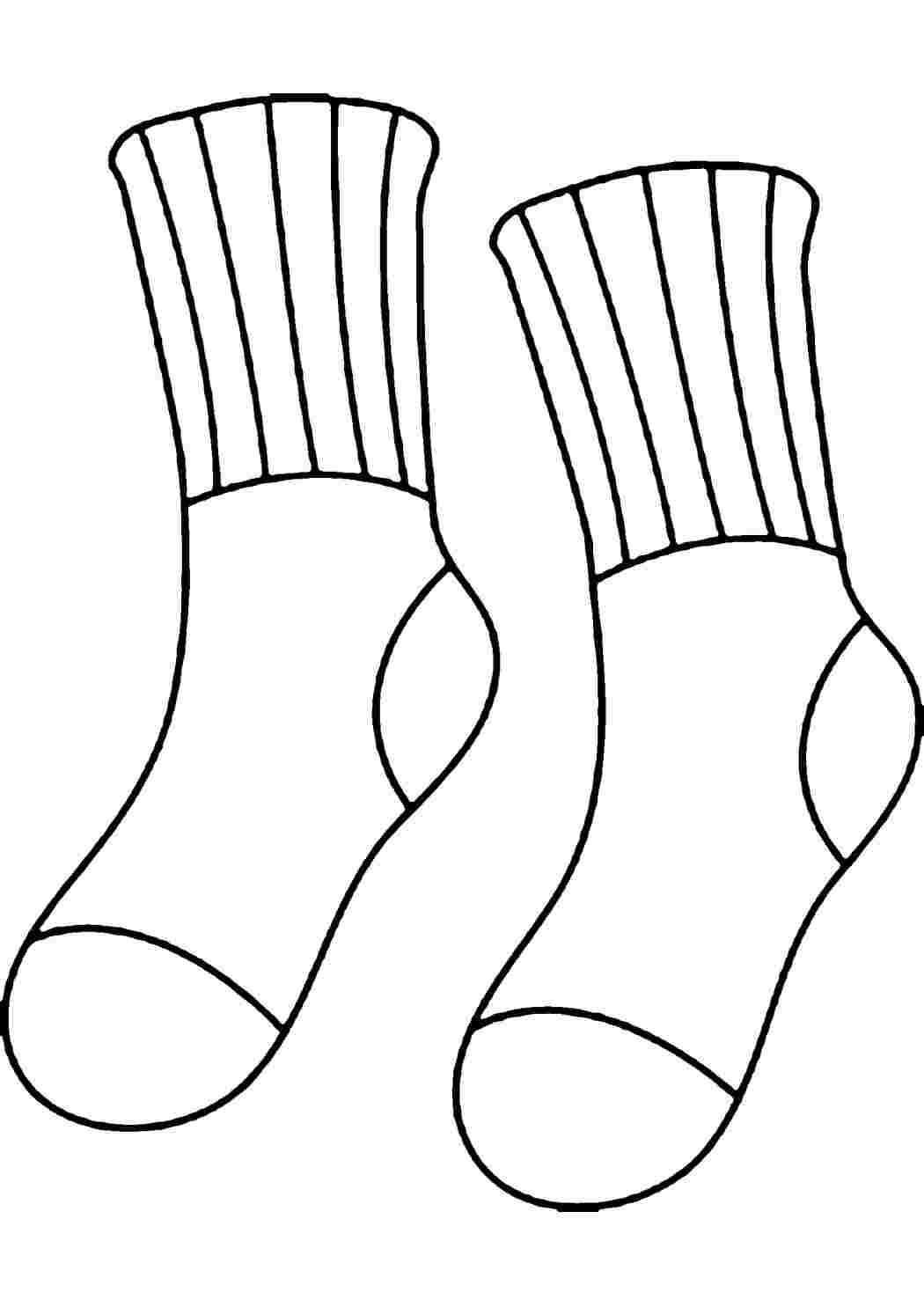 картинки носки нарисованные