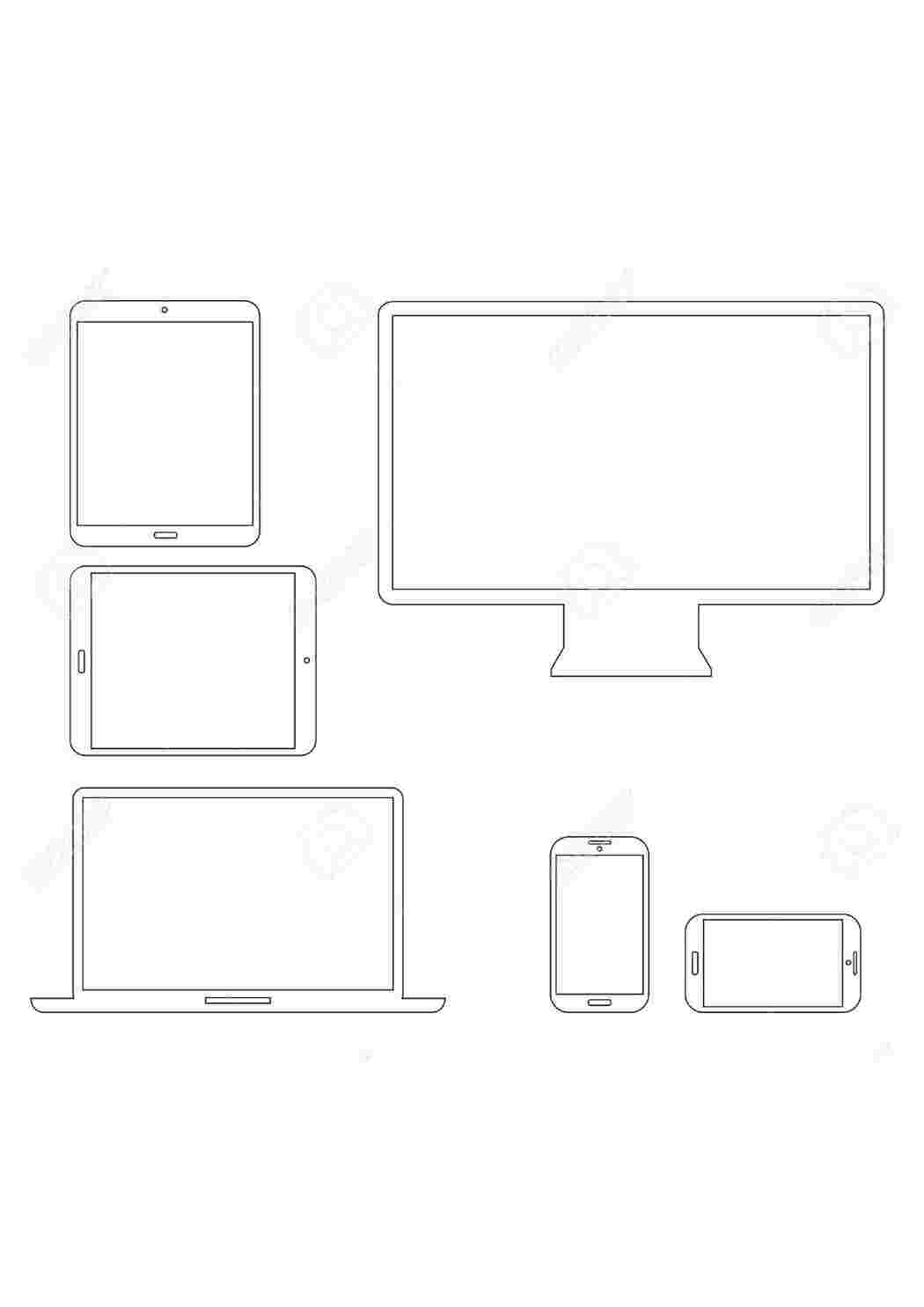 Раскраска Техника