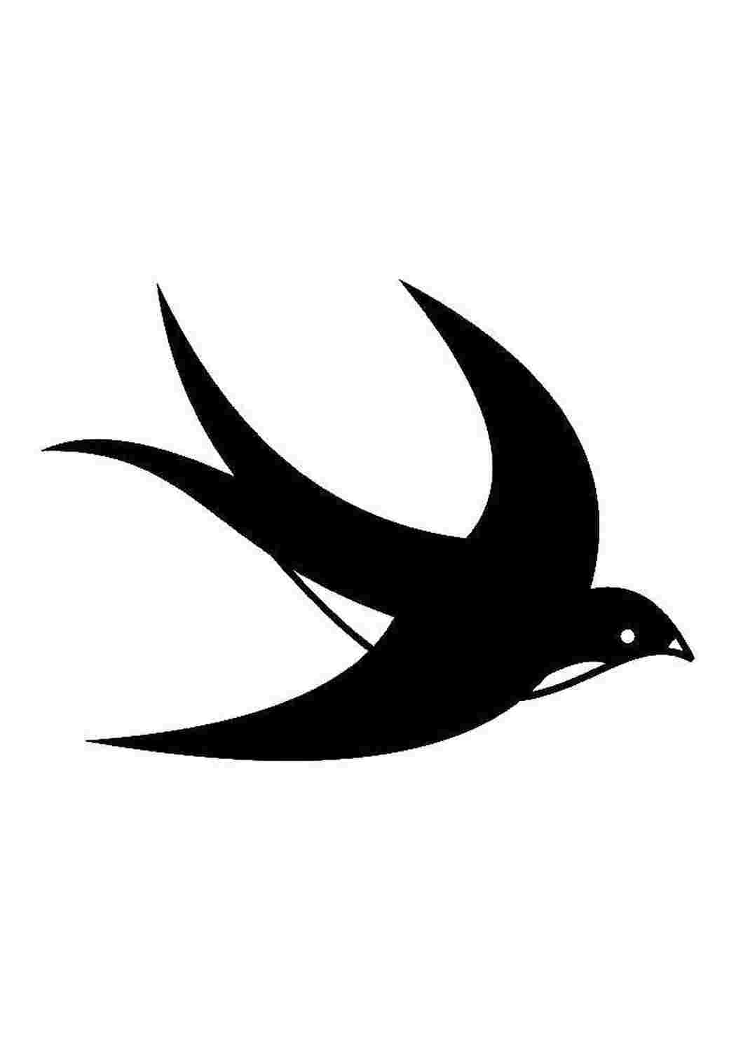 Раскраска Ласточка