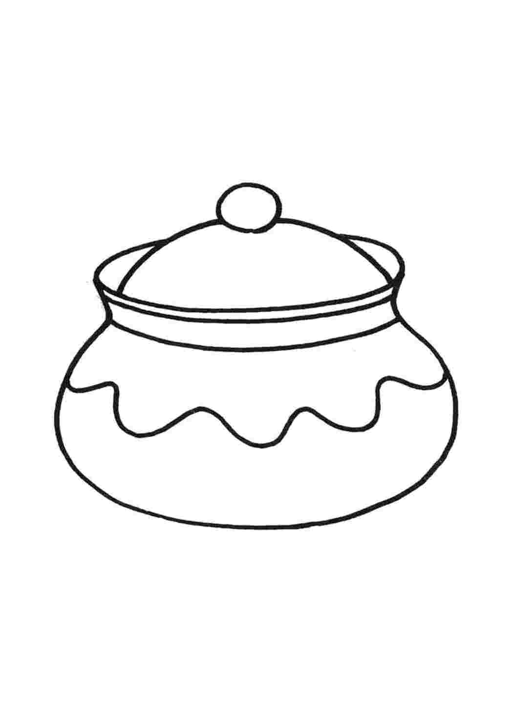 Раскраска Сахарница