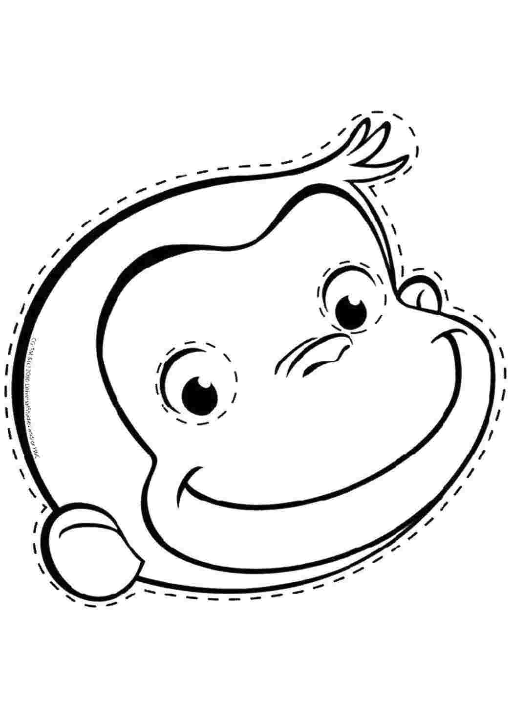 Раскраска Обезьяна