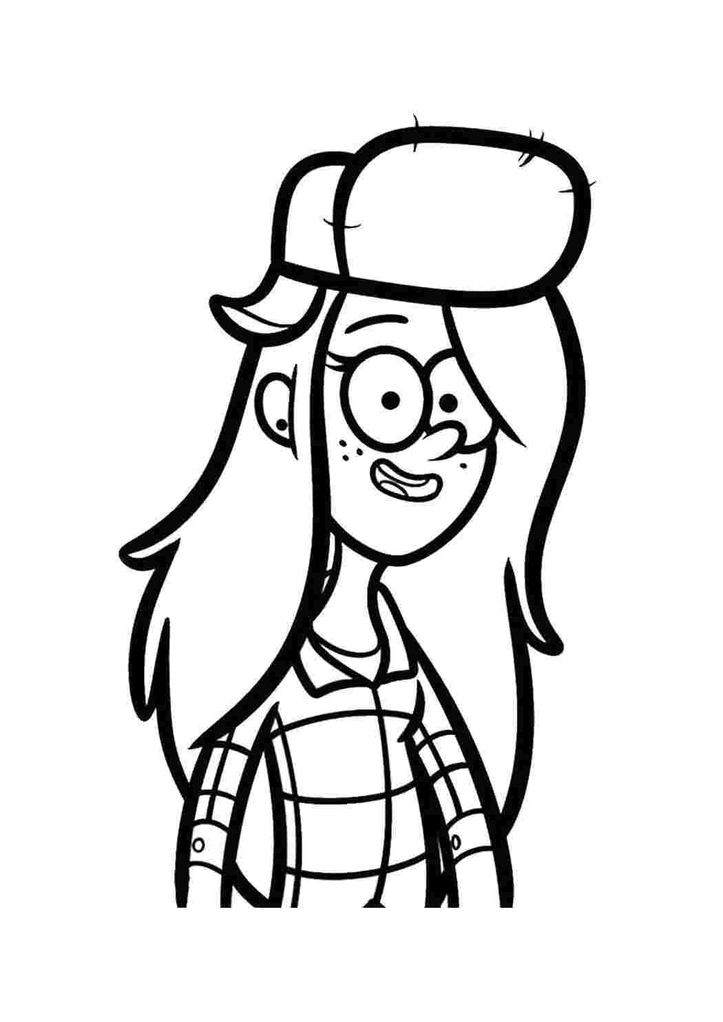 Раскраска Вэнди