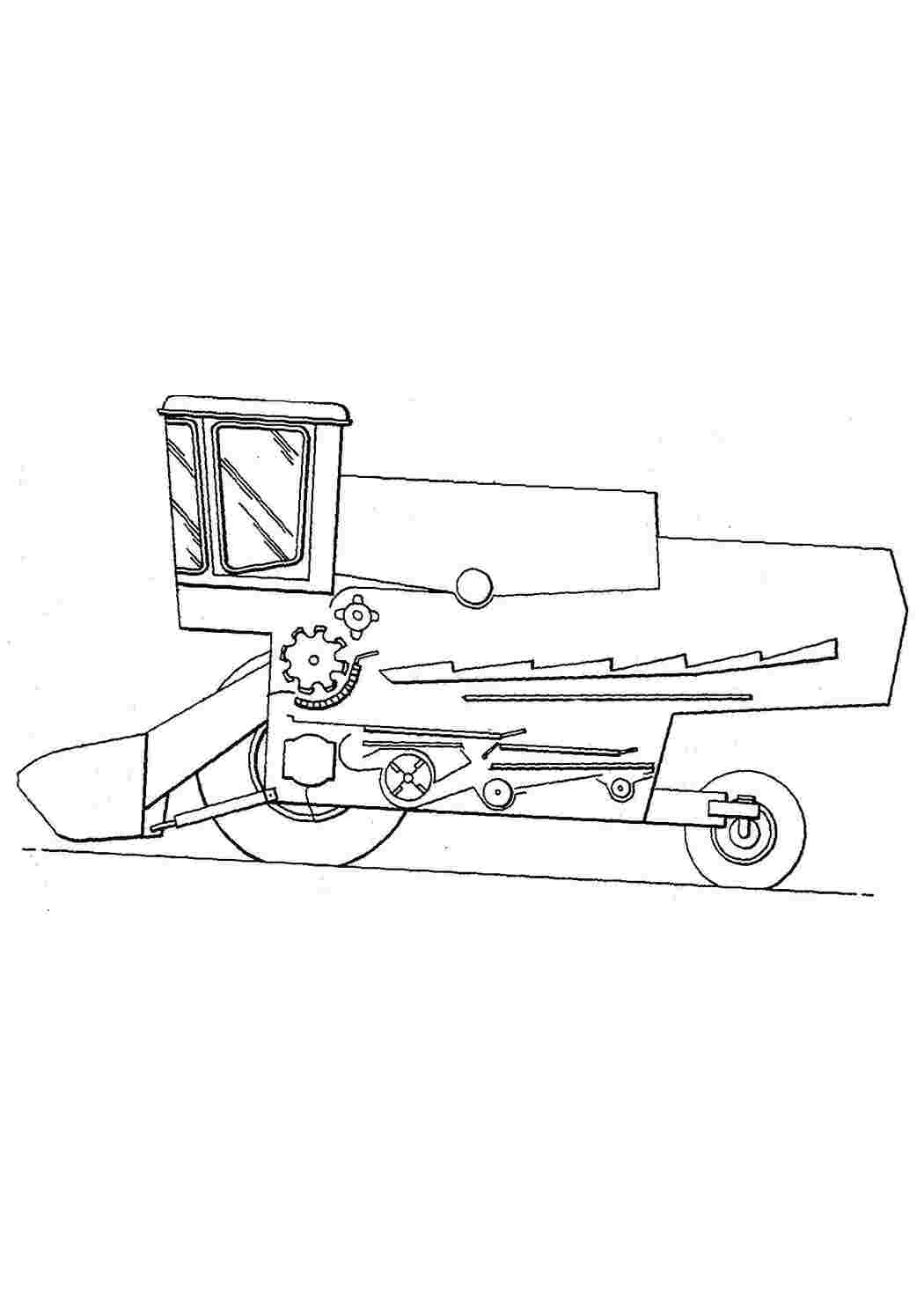 Раскраска Спецтехника